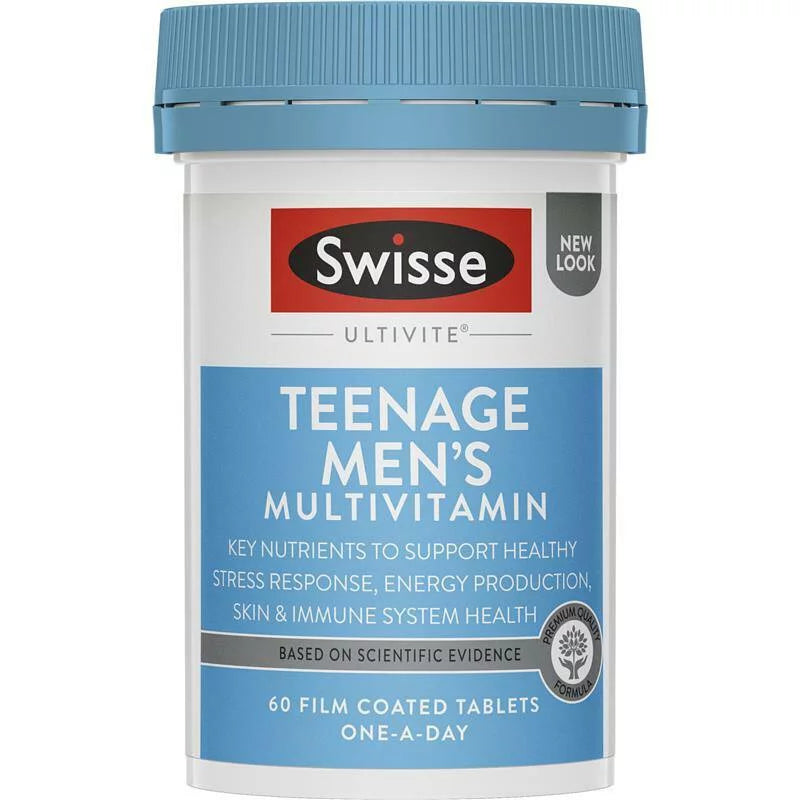 供應商現貨🌸Swisse 青少年男士複合維生素 60 片 / Swisse 青少年女性多元維他命 60粒裝 | 預訂 逢星期一，三返倉執貨 其後約3-5個工作天寄出 娉婷貿易公司 Exquisite Beauty Trading Company