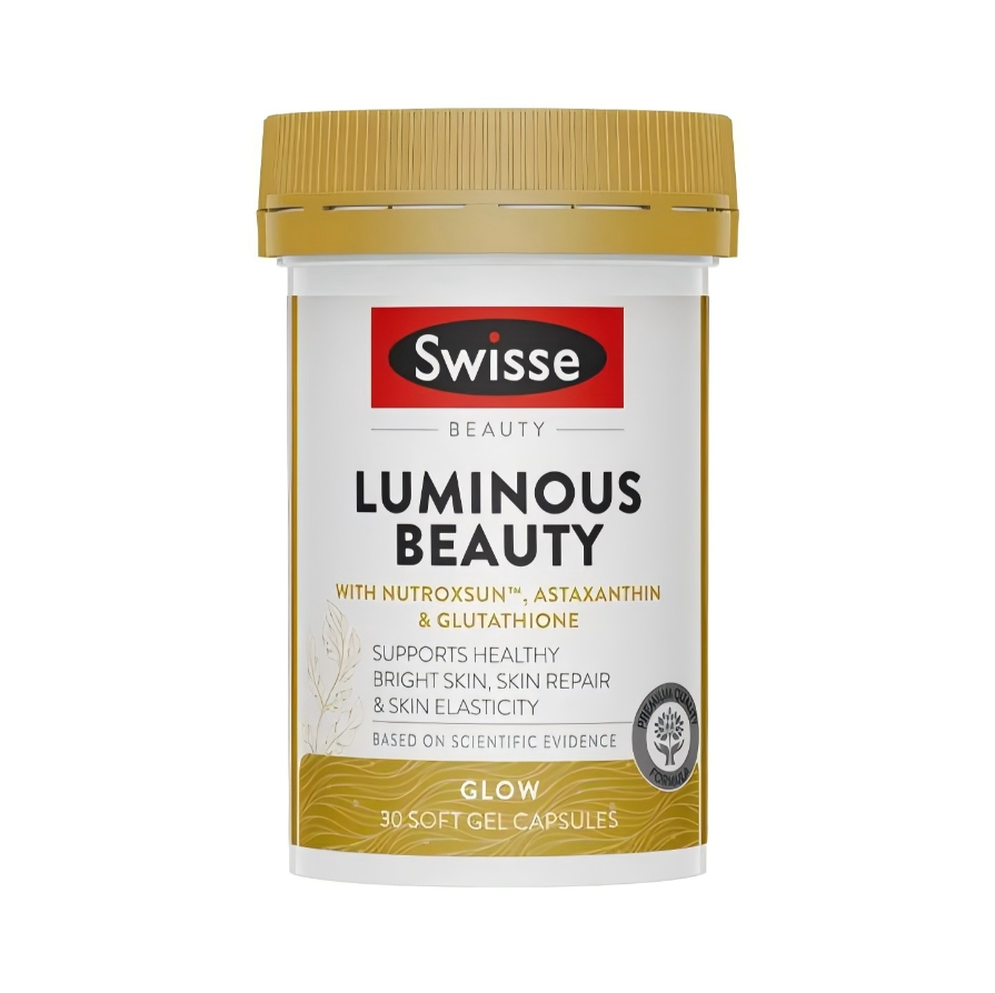 供應商現貨🌸Swisse – Luminous Beauty 亮膚御光雪肌亮膚精華丸 30粒 | 預訂 逢星期一，三返倉執貨 其後約3-5個工作天寄出