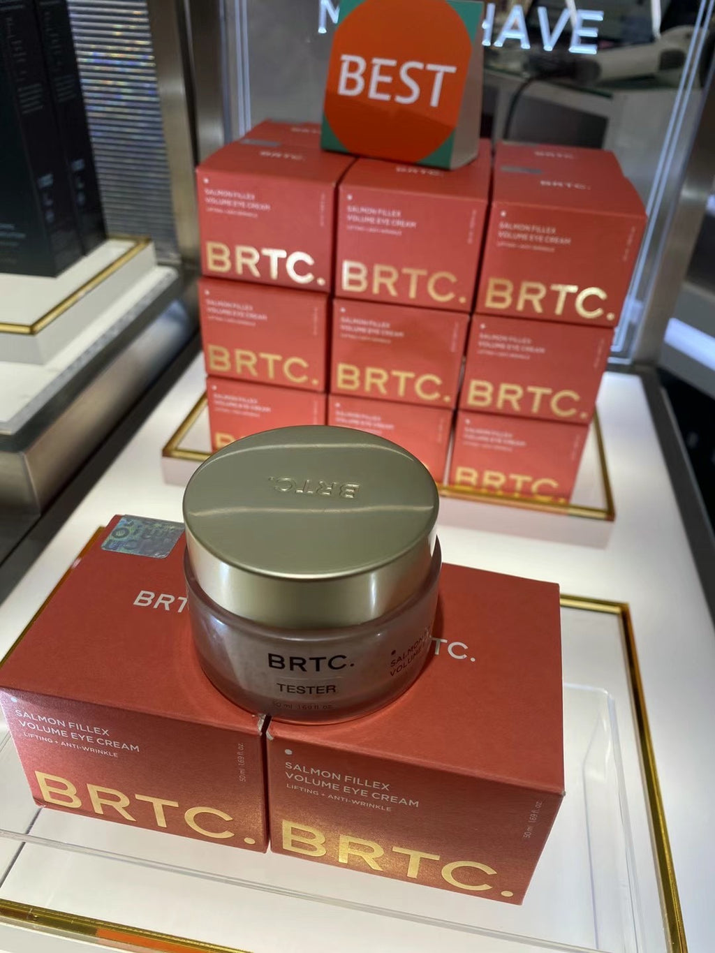 供應商現貨🌸【韓國本土】🇰🇷超級超級火的BRTC三文魚籽眼霜 | 預訂 逢星期一，三返倉執貨 其後約3-5個工作天寄出