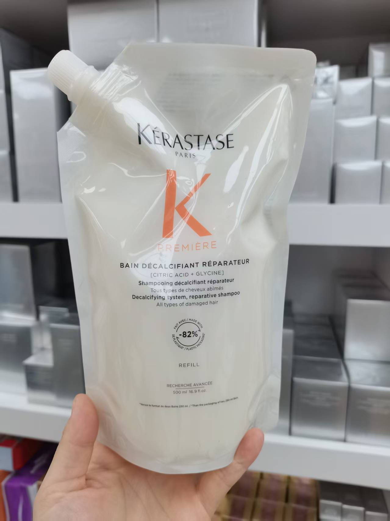 供應商現貨🌸香港卡詩專櫃新品👏👏Kerastase卡詩原生（肽能）洗髮水500ml | 預訂 逢星期一，三返倉執貨 其後約3-5個工作天寄出