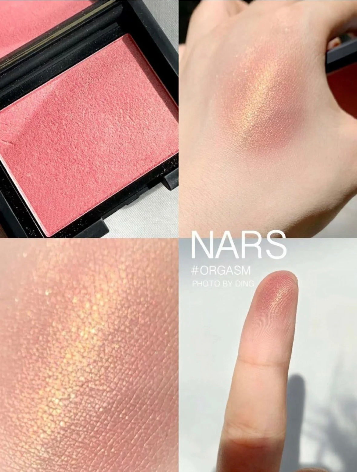 供應商現貨🌸【香港專櫃】/韓免 新版 NARS納斯高潮腮紅新版#ORGASM 愉悦紅粉| 預訂 逢星期一，三返倉執貨 其後約3-5個工作天寄出