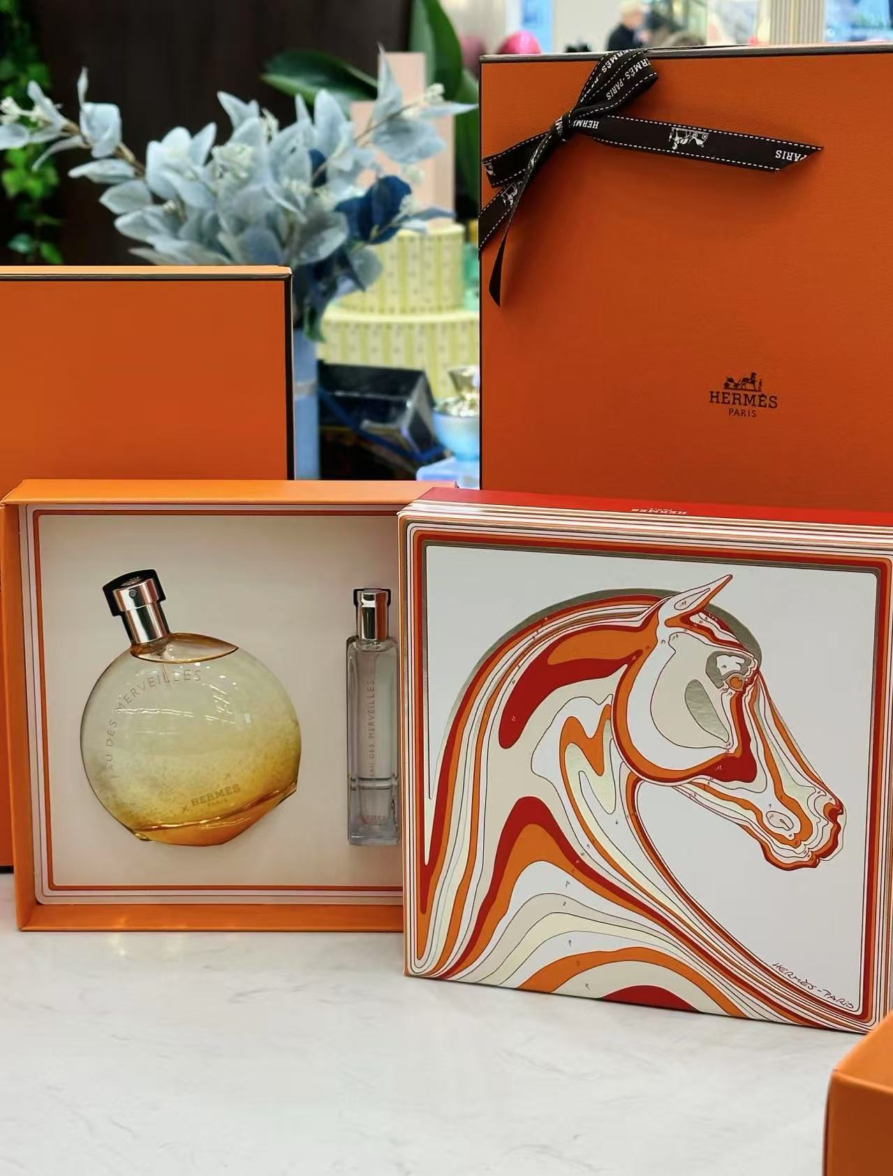 供應商現貨🌸免稅正品 Hermes愛馬仕橘彩星光香水套盒(100ml+15ml) | 預訂 逢星期一，三返倉執貨 其後約3-5個工作天寄出