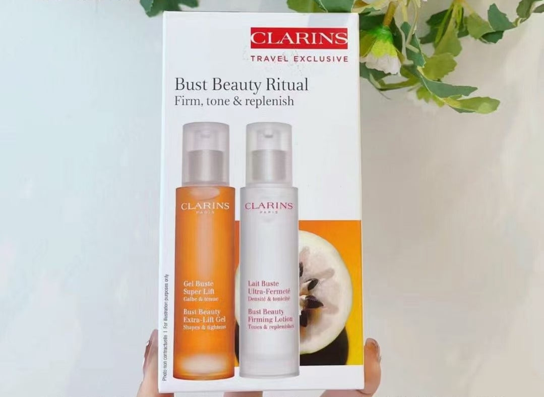 供應商現貨🌸免稅正品 Clarins嬌韻詩新版豐胸套裝 | 預訂 逢星期一，三返倉執貨 其後約3-5個工作天寄出