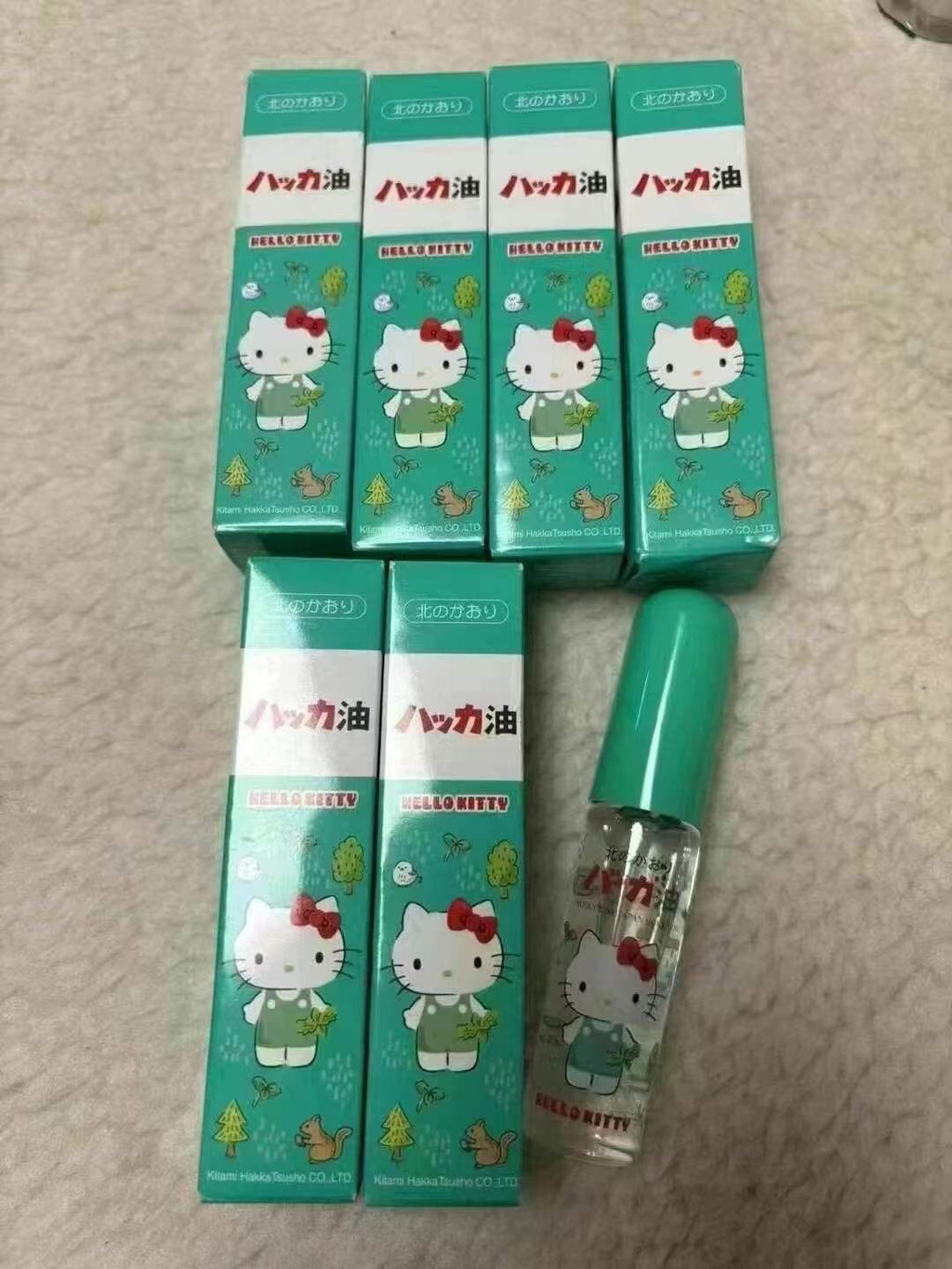 供應商現貨🌸❤️🔥爆單品❤️🔥🇯🇵日本製北見*三麗鷗卡通人物聯名薄荷油噴霧11.5ml| 預訂 逢星期一，三返倉執貨 其後約3-5個工作天寄出