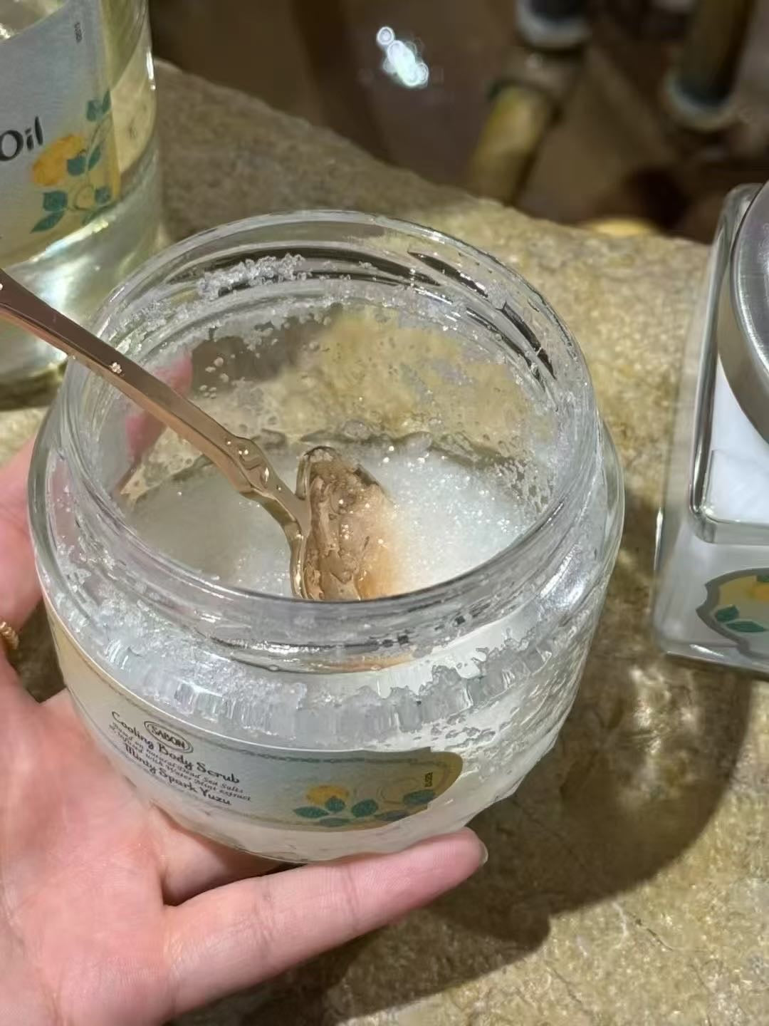 供應商現貨🌸免稅正品 Sabon薄荷柚子精油磨砂膏320g | 預訂 逢星期一，三返倉執貨 其後約3-5個工作天寄出