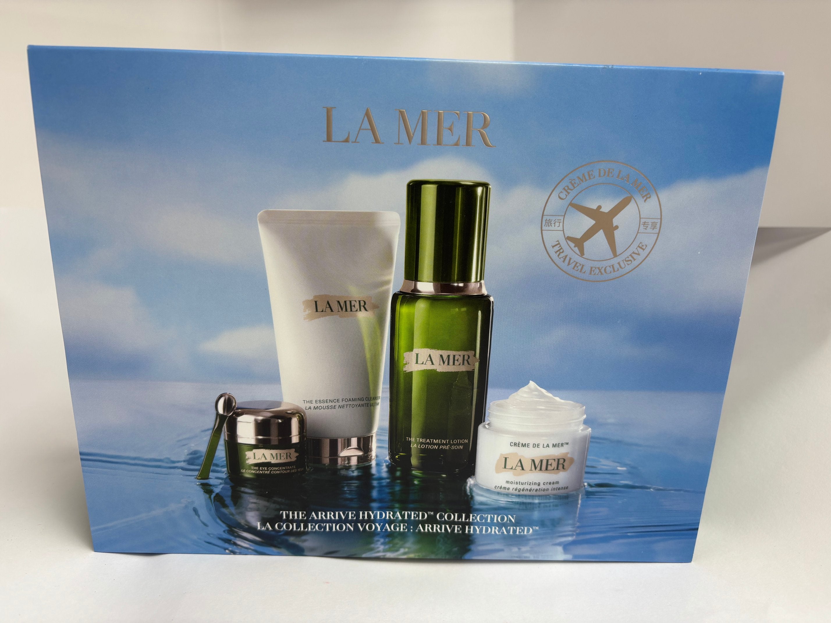 供應商現貨🌸免稅正品 2025年最新版 La mer海藍之謎新款四件套 綠眼霜15ml+洗面奶125ml+精粹水150ml+經典面霜60ml | 預訂 逢星期一，三返倉執貨 其後約3-5個工作天寄出