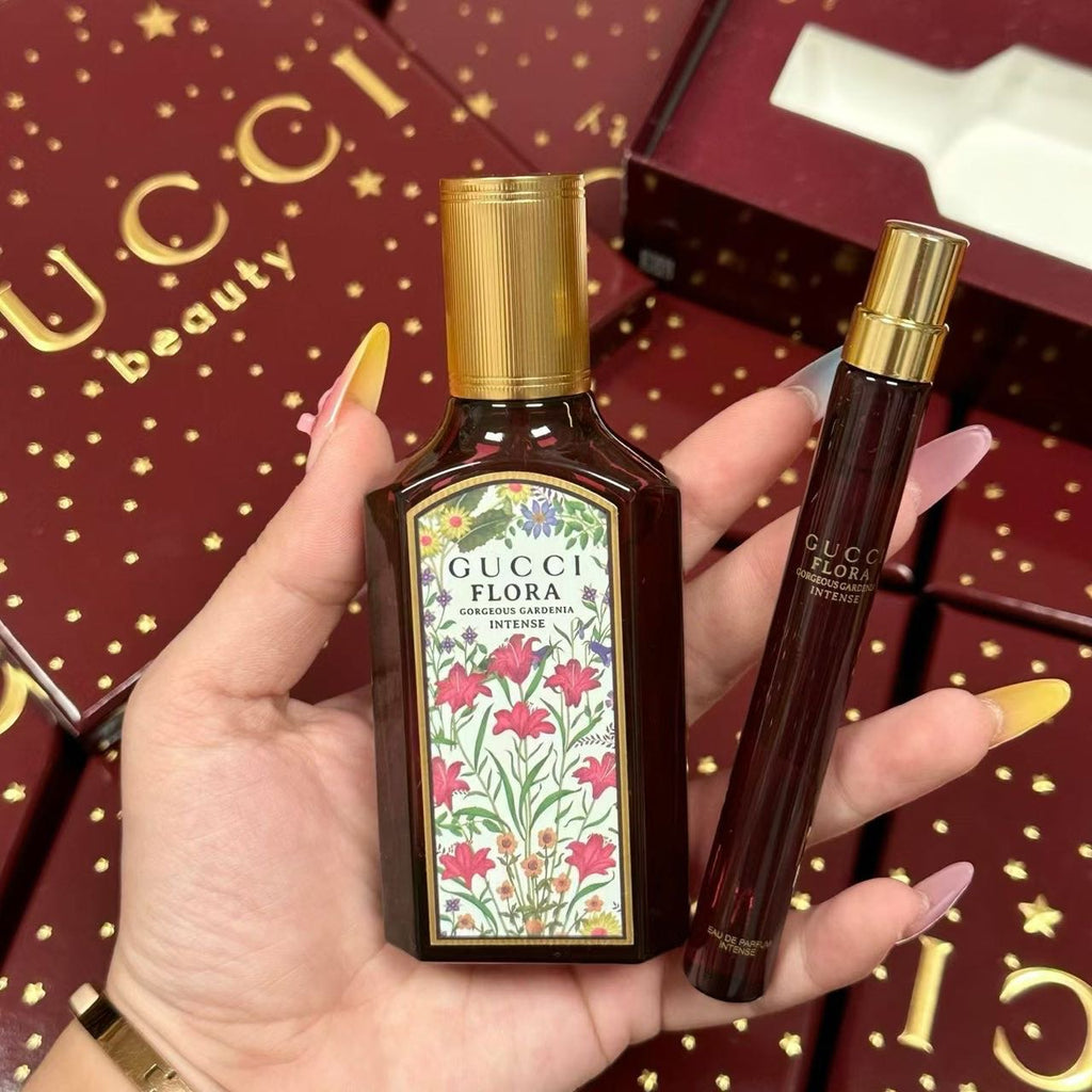 供應商現貨🌸免稅正品 GUCCI古馳綺夢馥梔香水兩件套聖誕限定禮盒50ml➕10ml❤ | 預訂 逢星期一，三返倉執貨 其後約3-5個工作天寄出