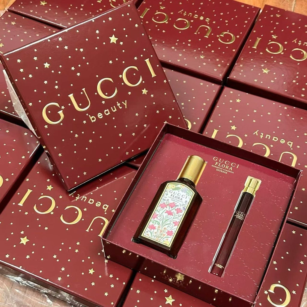供應商現貨🌸免稅正品 GUCCI古馳綺夢馥梔香水兩件套聖誕限定禮盒50ml➕10ml❤ | 預訂 逢星期一，三返倉執貨 其後約3-5個工作天寄出