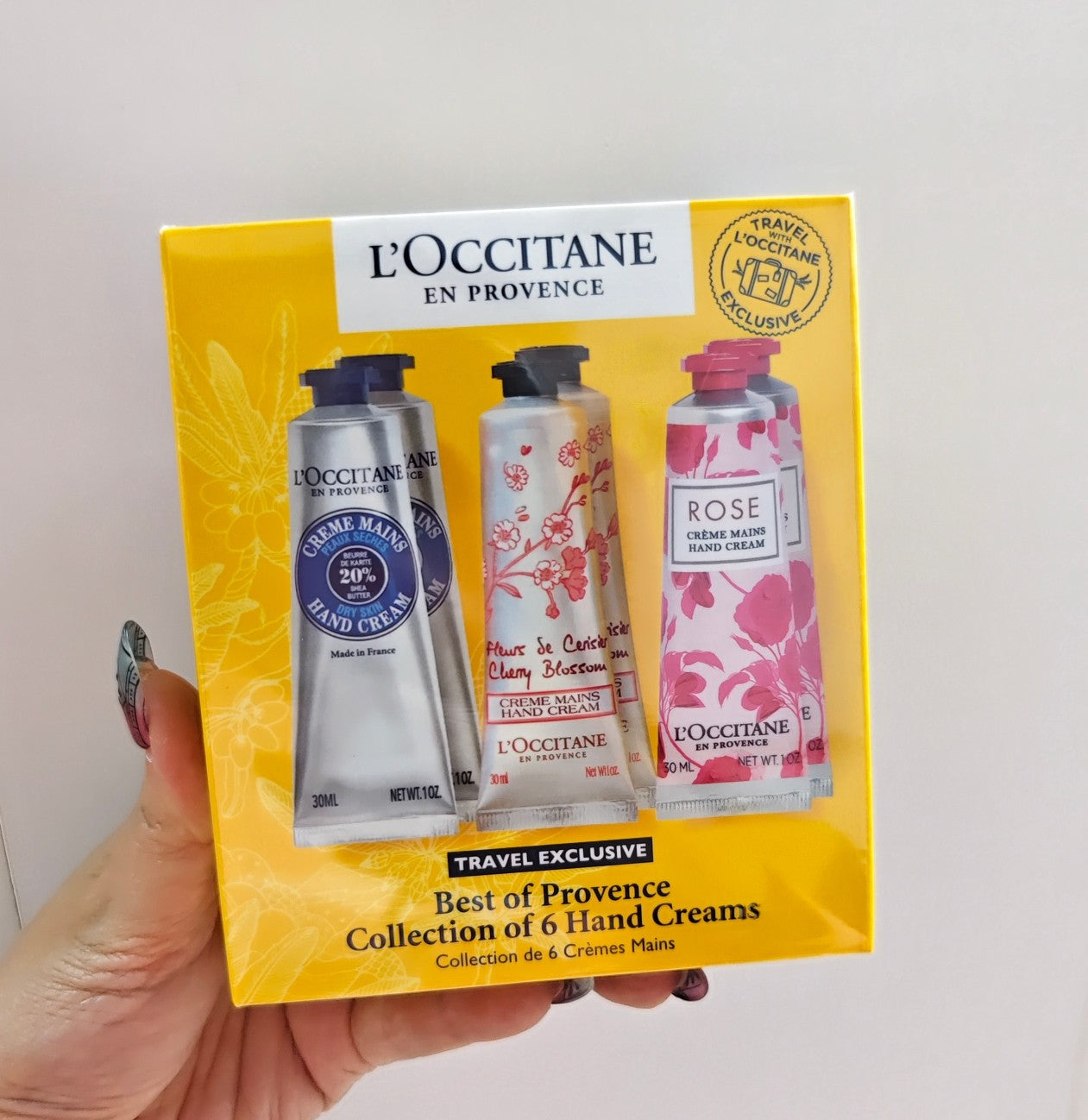 供應商現貨🌸免稅正品 L'Occitane歐舒丹六件套護手霜新版（乳木果30ml x2+櫻花30ml x2+玫瑰30ml x2）| 預訂 逢星期一，三返倉執貨 其後約3-5個工作天寄出