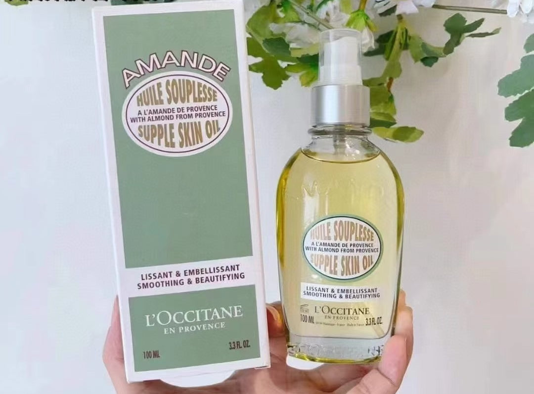 供應商現貨🌸免稅正品 L'Occitane歐舒丹甜扁桃杏仁美膚油100ml | 預訂 逢星期一，三返倉執貨 其後約3-5個工作天寄出