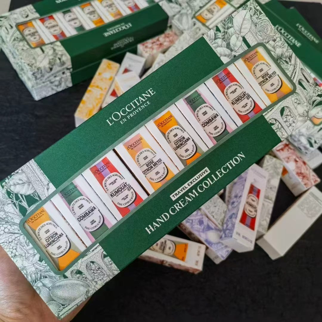 供應商現貨🌸免稅正品 限量新款▪️ L'Occitane歐舒丹手霜八件套30ml×8支裝 | 預訂 逢星期一，三返倉執貨 其後約3-5個工作天寄出