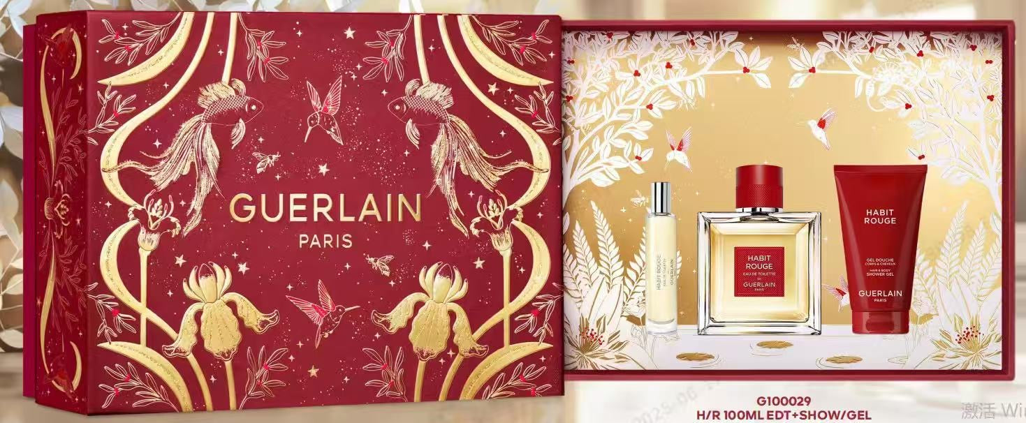 供應商現貨🌸免稅正品 Guerlaln嬌蘭2025聖誕三件套🎅套盒 | 預訂 逢星期一，三返倉執貨 其後約3-5個工作天寄出