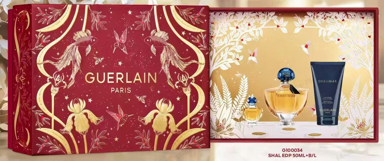 供應商現貨🌸免稅正品 Guerlaln嬌蘭2025聖誕三件套🎅套盒 | 預訂 逢星期一，三返倉執貨 其後約3-5個工作天寄出