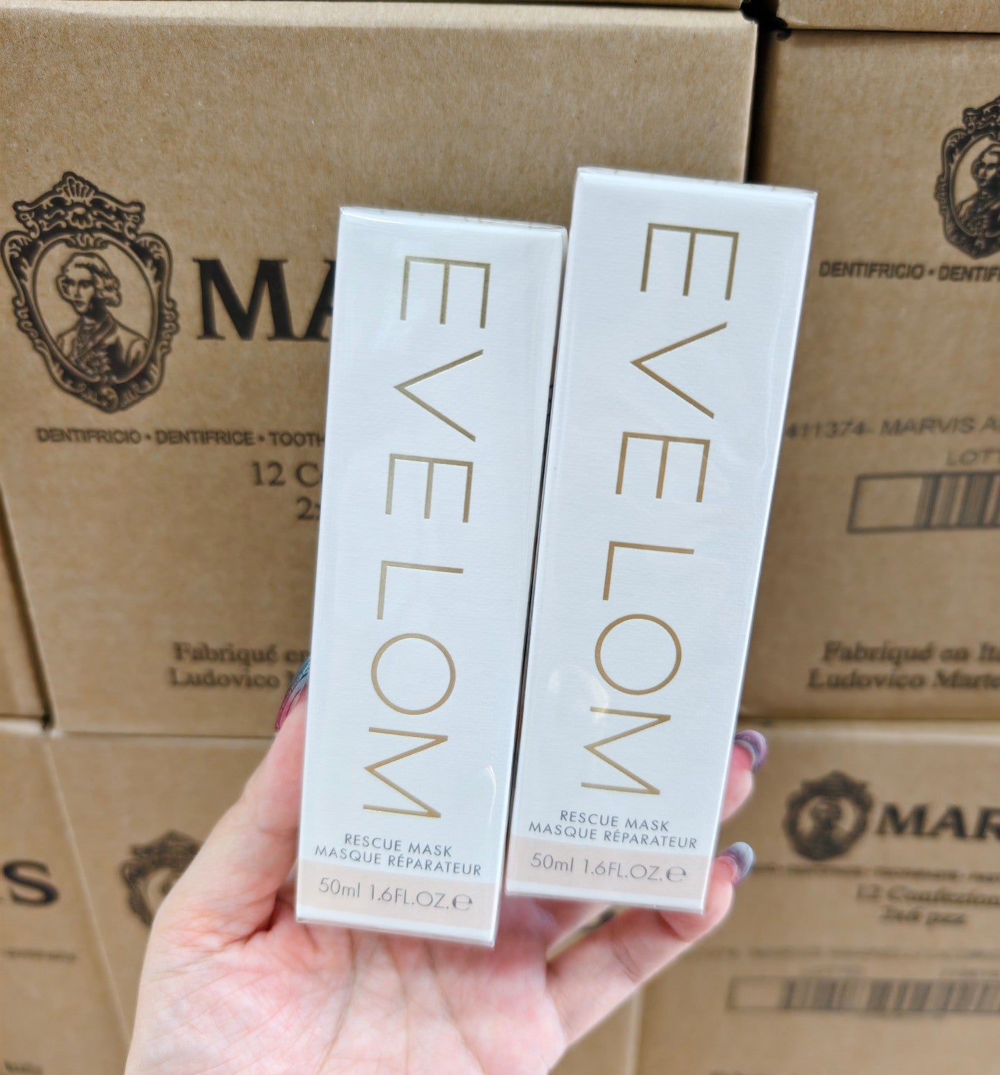 供應商現貨 ‼️只有50支‼️🌸免稅正品❤️🔥特價快閃❤️🔥👑EVE LOM急救面膜50ml👑 | 預訂 逢星期一，三返倉執貨 其後約3-5個工作天寄出