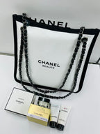 供應商現貨🌸❤️🔥Chanel Beauty N5白色袋手提包限定套裝 | 預訂 逢星期一，三返倉執貨 其後約3-5個工作天寄出