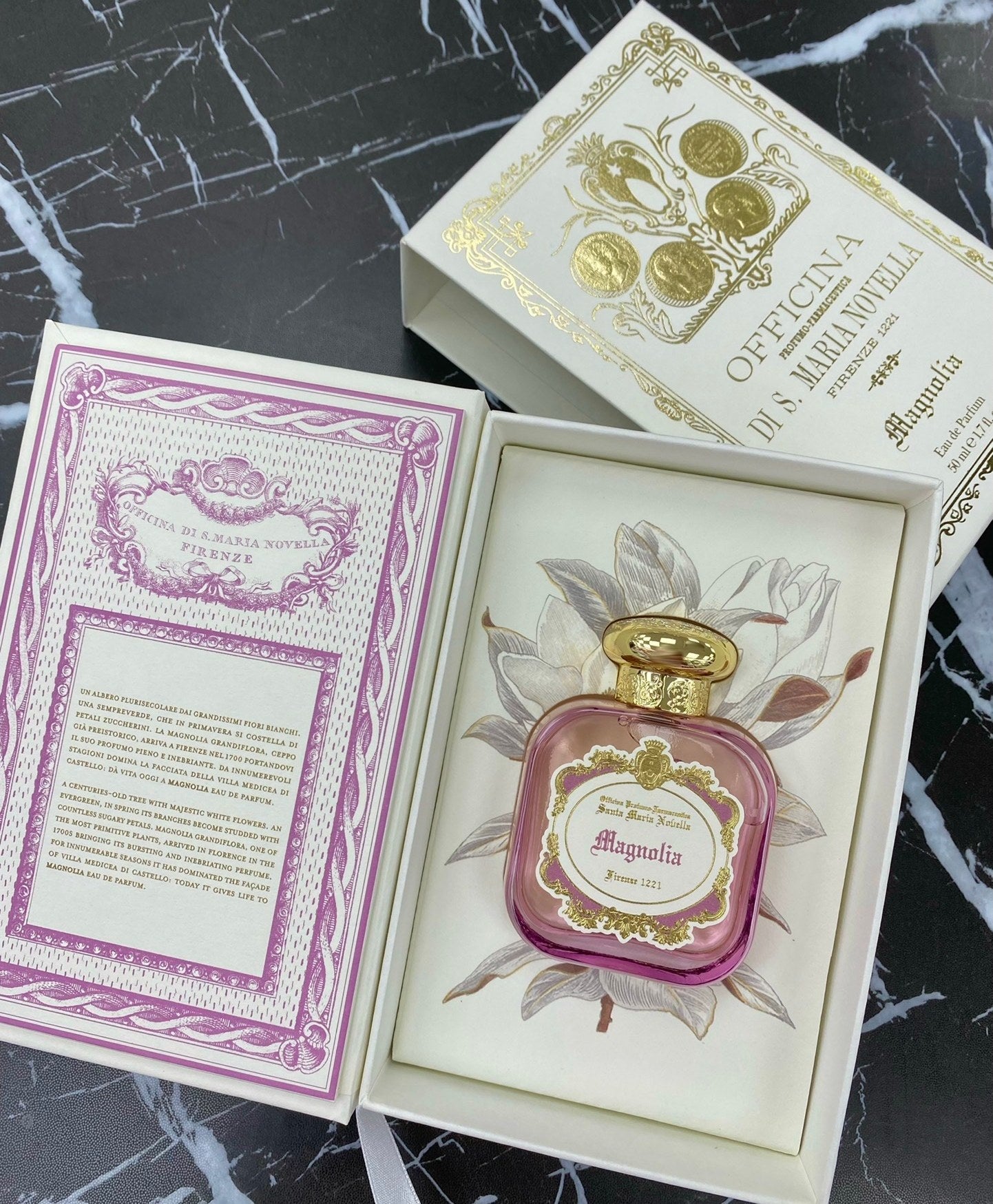 供應商現貨🌸免稅正品 SANTA MARIA NOVELLA MAGNOLIAI Eau De Parfum 意大利當代皇室御用品牌:聖塔瑪利亞諾維拉修道院-雨後木蘭淡香精100ml | 預訂 逢星期一，三返倉執貨 其後約3-5個工作天寄出