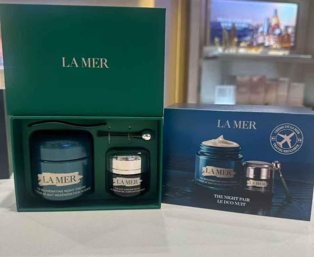 供應商現貨🌸免稅正品 La mer海藍之謎晚霜限定套裝 | 預訂 逢星期一，三返倉執貨 其後約3-5個工作天寄出