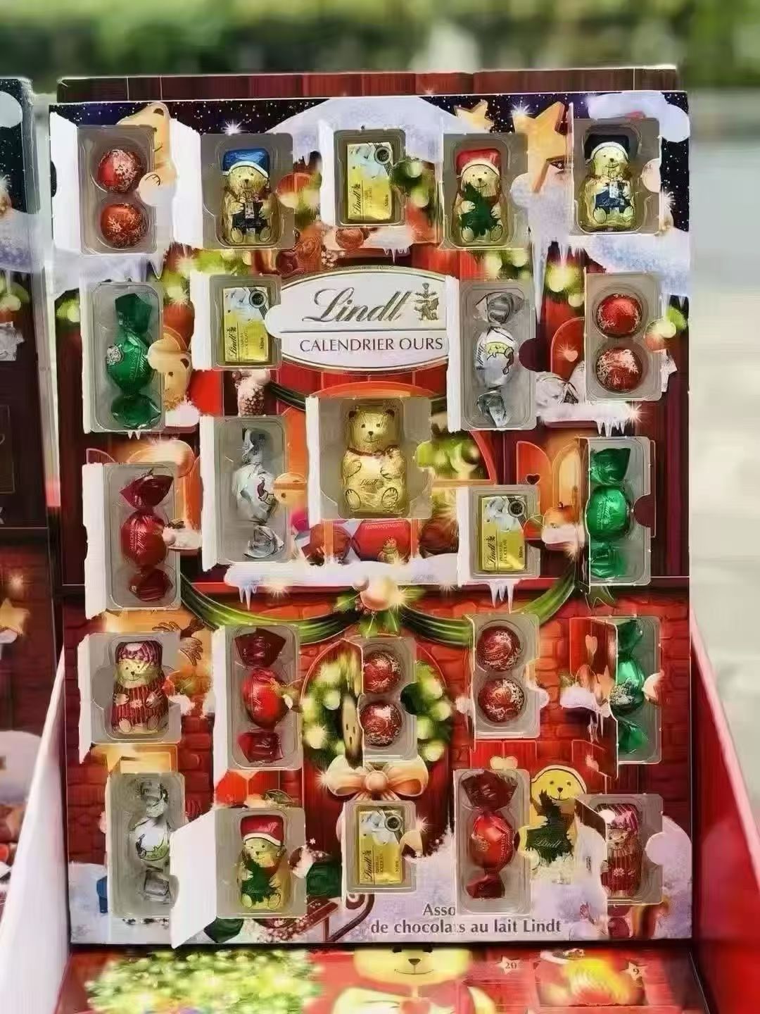 供應商現貨 幾百盒 售完即止🌸❤️🔥朱古力季節嚟啦❤️🔥法國🇫🇷Lindt 瑞士蓮日曆Lindt泰迪熊 到期日2026年3月31 | 預訂 逢星期一，三返倉執貨 其後約3-5個工作天寄出