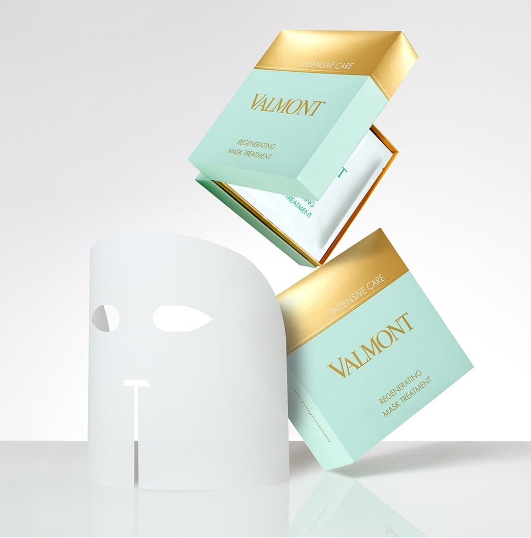 【24小時網站自助下單】供應商現貨🌸免稅正品 VALMONT法爾曼膠原修護面膜套盒 新版客裝 (REGENERATING MASK TREATMENT ) 客裝 含面膜5片 | 預訂 逢星期一，三返倉執貨 其後約3-5個工作天寄出