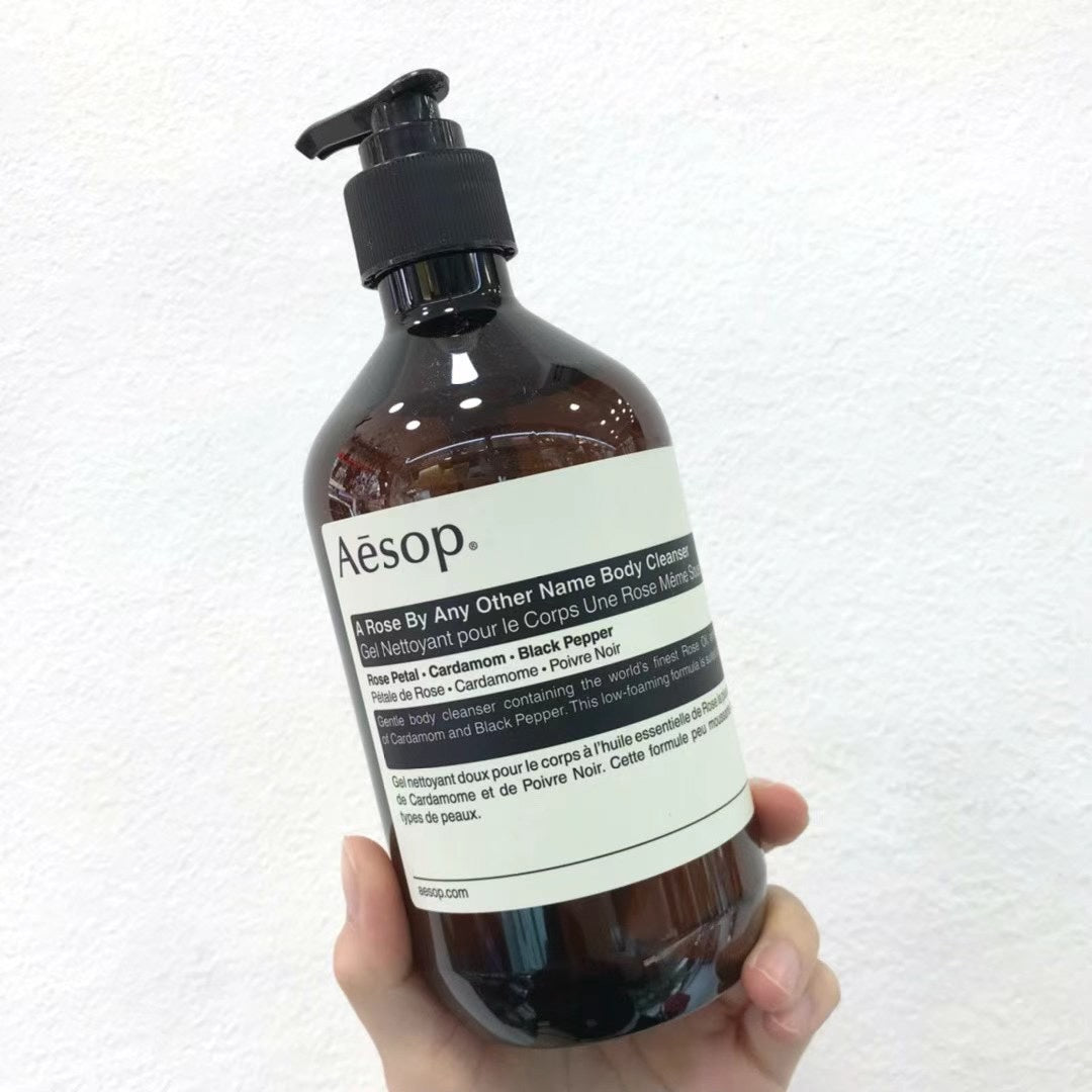 【24小時網站自助下單】🌸免稅正品 Aesop伊索玫瑰身體潔膚露500ml | 預訂約1-2星期 娉婷貿易公司 Exquisite Beauty Trading Company