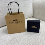 【24小時網站自助下單】🌸Outlet正品 Coach Signature Crystal Necklace | 預訂約1-2星期 娉婷貿易公司 Exquisite Beauty Trading Company