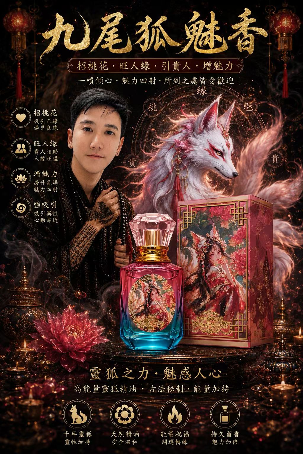 【24小時網站自助下單】🌸🩵🎡九尾狐魅情夢幻香水🎠🩷 | 預訂 泰國直送每月到貨一次，首批6月中到港 娉婷貿易公司 Exquisite Beauty Trading Company