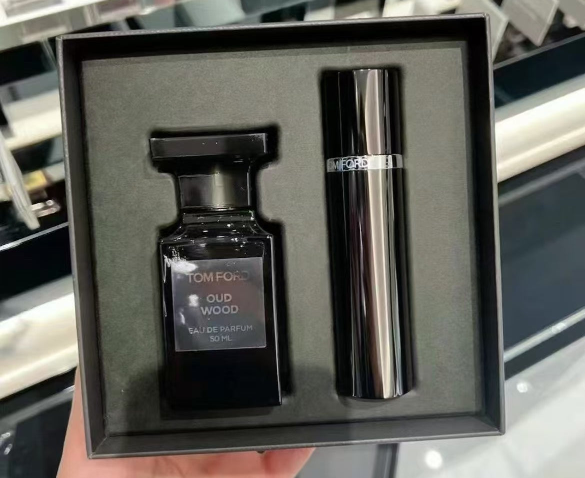 【24小時網站自助下單】🌸免稅正品 TomFord烏木沉香兩件套 TOM FORD OUD WOOD 50ml正裝+10ml便攜裝 | 預訂約1-2星期