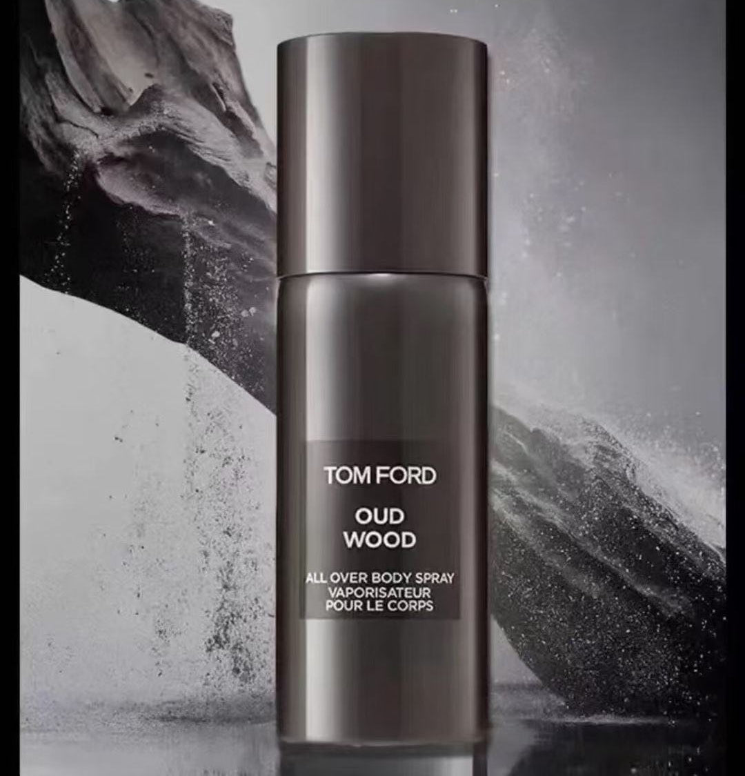 【24小時網站自助下單】🌸香港專櫃 TomFord oud wood烏木沉香身體止汗噴霧150ml 25年產 | 預訂約1-2星期