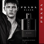 【24小時網站自助下單】🌸免稅正品 🖤PRADA Luna Rossa Black Edp普拉達紅月黑色版香水50ml | 預訂約1-2星期