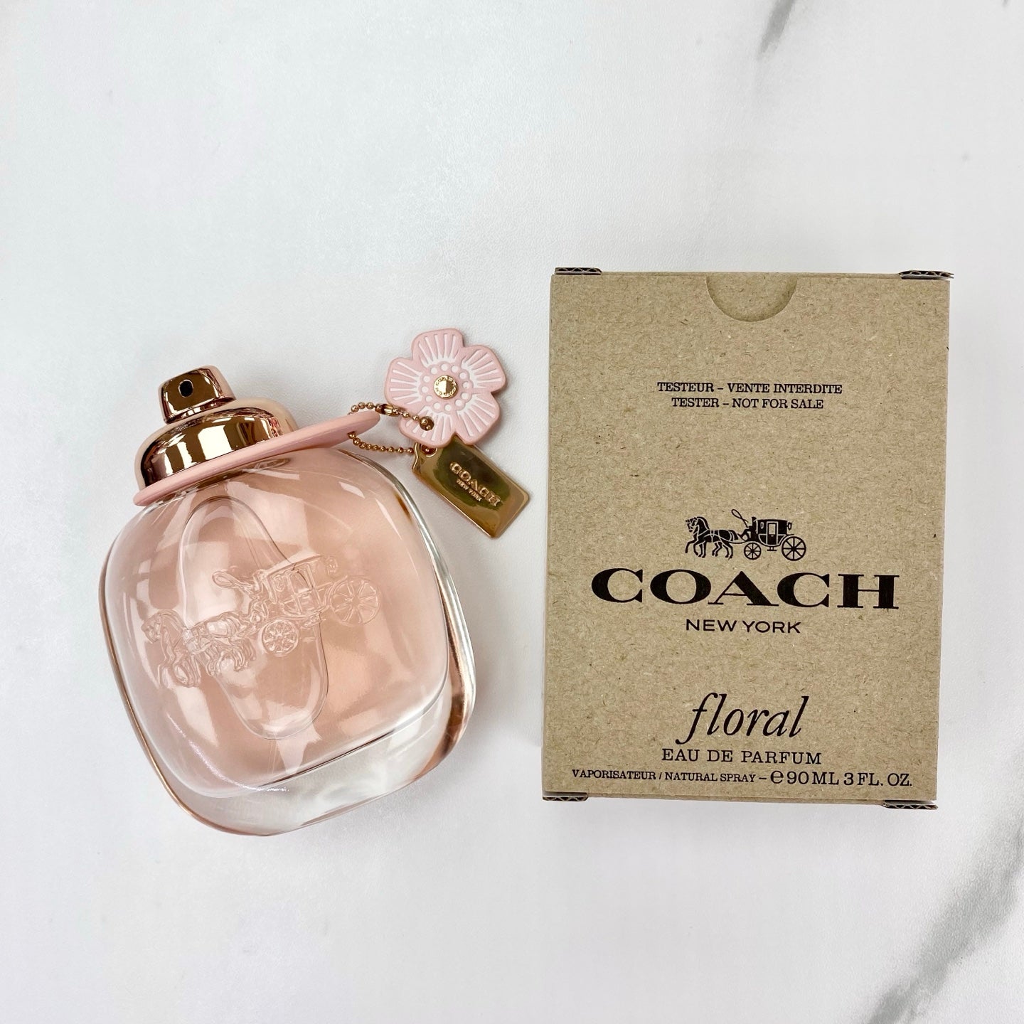 【24小時網站自助下單】供應商現貨🌸免稅正品 Coach Floral Eau De Parfum 蔻馳水漾之花女士淡香精90ml🌟簡裝 | 預訂 逢星期一，三返倉執貨 其後約3-5個工作天寄出 娉婷貿易公司 Exquisite Beauty Trading Company