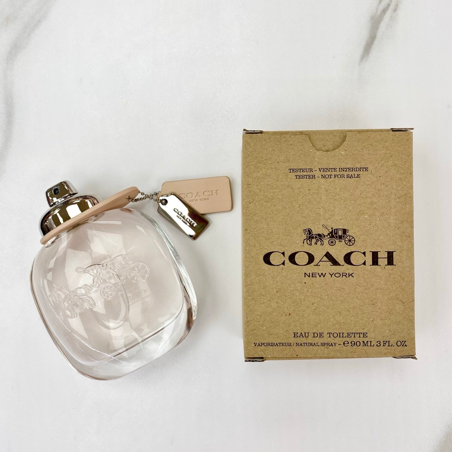 【24小時網站自助下單】供應商現貨🌸免稅正品 COACH Eau De Toilette 蔻馳同名女士淡香水90ml🌟簡裝 | 預訂 逢星期一，三返倉執貨 其後約3-5個工作天寄出 娉婷貿易公司 Exquisite Beauty Trading Company