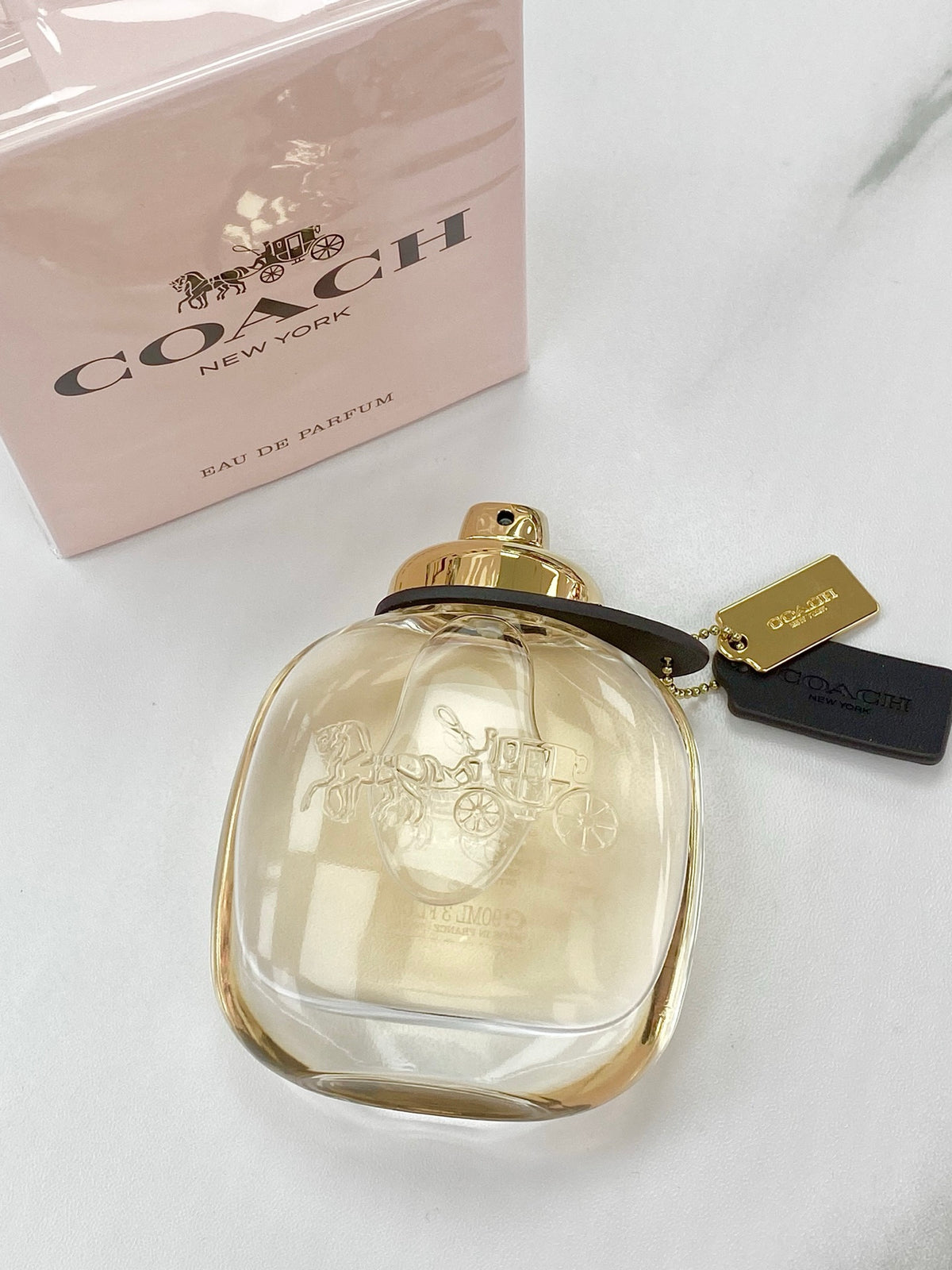 【24小時網站自助下單】供應商現貨🌸免稅正品 COACH NEW YORK EAU DE PARFUM 蔻馳經典同名女士淡香精30ml | 預訂 逢星期一，三返倉執貨 其後約3-5個工作天寄出 娉婷貿易公司 Exquisite Beauty Trading Company