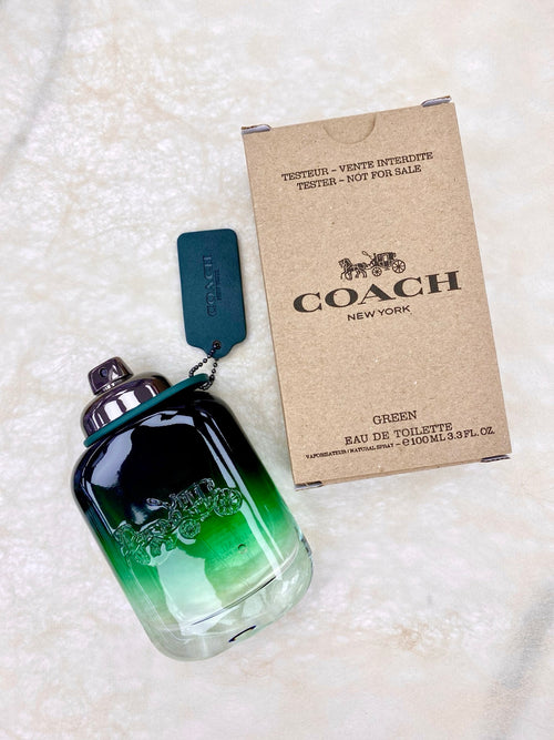 【24小時網站自助下單】供應商現貨🌸免稅正品 COACH Green Eau De Toilette 蔻馳時尚都會男士淡香水100ml🌟簡裝 | 預訂 逢星期一，三返倉執貨 其後約3-5個工作天寄出 娉婷貿易公司 Exquisite Beauty Trading Company