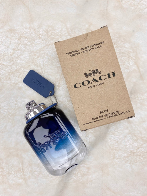 【24小時網站自助下單】供應商現貨🌸免稅正品 Coach Blue eau de toilette for men 蔻馳時尚藍調男士淡香水100ml🌟簡裝 | 預訂 逢星期一，三返倉執貨 其後約3-5個工作天寄出 娉婷貿易公司 Exquisite Beauty Trading Company