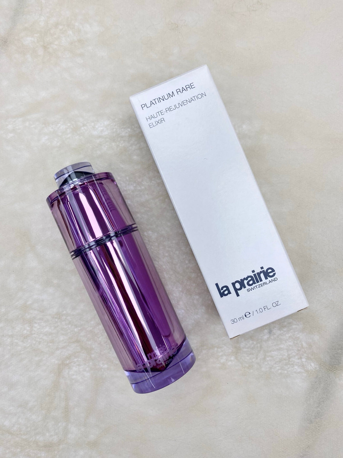 【24小時網站自助下單】供應商現貨🌸免稅正品 LA PRAIRIE PLATINUM RARE HAUTE-REJUVENATION ELIXIR 萊珀妮鉑金精華30ml 🌟白盒-24年3月產 | 預訂 逢星期一，三返倉執貨 其後約3-5個工作天寄出 娉婷貿易公司 Exquisite Beauty Trading Company