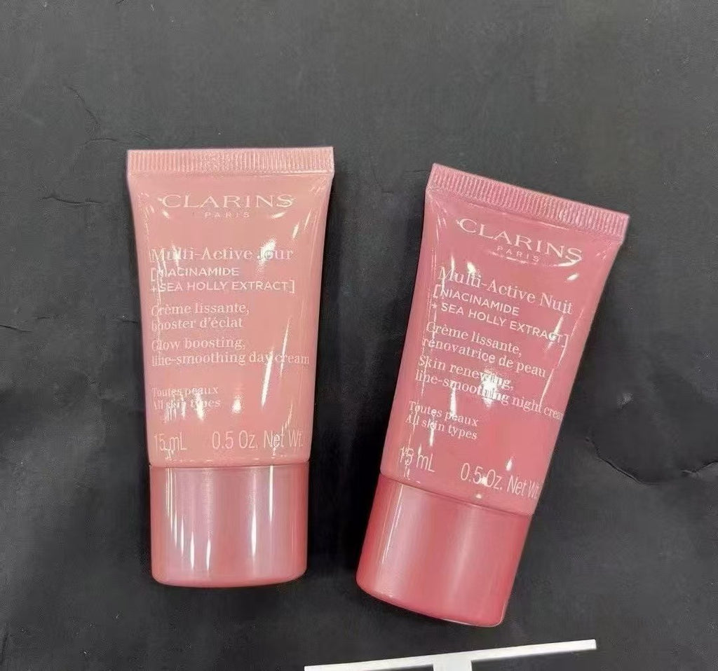 【24小時網站自助下單】供應商現貨🌸Clarins 嬌韻詩青春賦活多元日霜/夜霜15ml | 預訂 逢星期一，三返倉執貨 其後約3-5個工作天寄出 娉婷貿易公司 Exquisite Beauty Trading Company