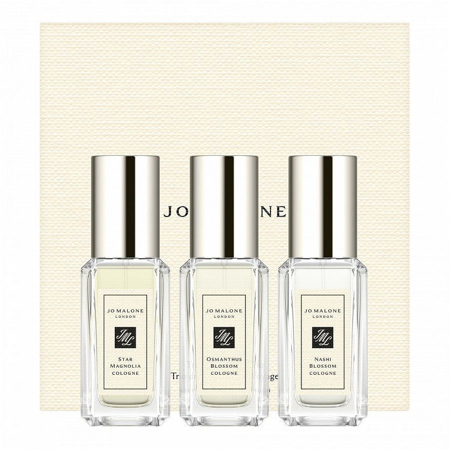 【24小時網站自助下單】供應商現貨🌸免稅正品 Jo Malone 祖馬龍旅行香水三件套/套裝 (桂花+梨花+星玉蘭)9ml*3 | 預訂 逢星期一，三返倉執貨 其後約3-5個工作天寄出 娉婷貿易公司 Exquisite Beauty Trading Company
