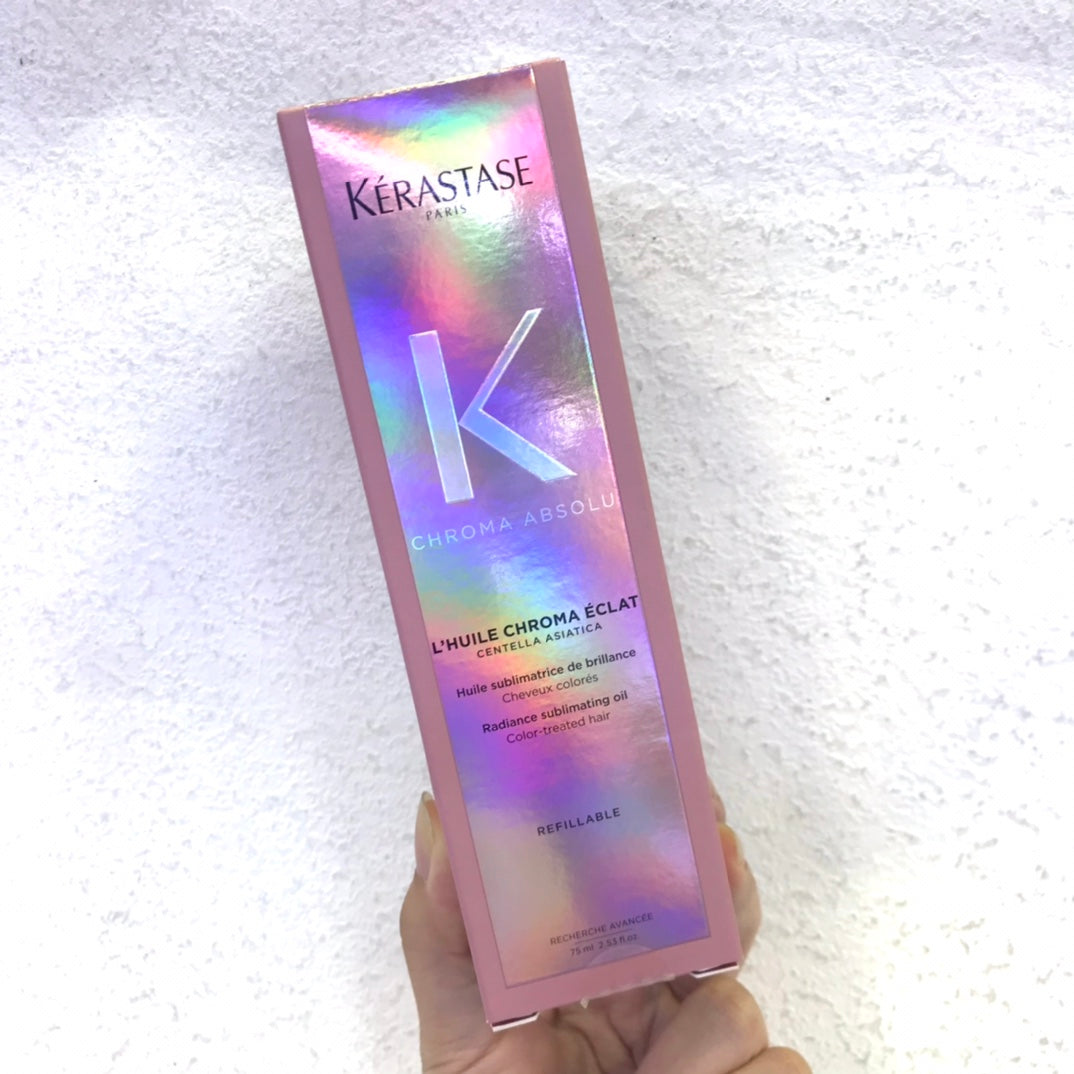 【24小時網站自助下單】供應商現貨🌸免稅正品 Kerastase卡詩煥光鎖色護髮精油75ml | 預訂 逢星期一，三返倉執貨 其後約3-5個工作天寄出 娉婷貿易公司 Exquisite Beauty Trading Company