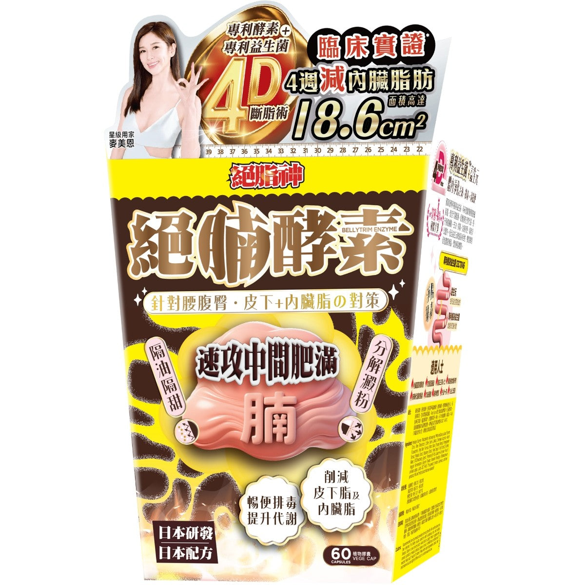 【24小時網站自助下單】供應商現貨 🌸樂道絕之神絕腩酵素60粒 | 預訂 逢星期一，三返倉執貨 其後約3-5個工作天寄出 娉婷貿易公司 Exquisite Beauty Trading Company