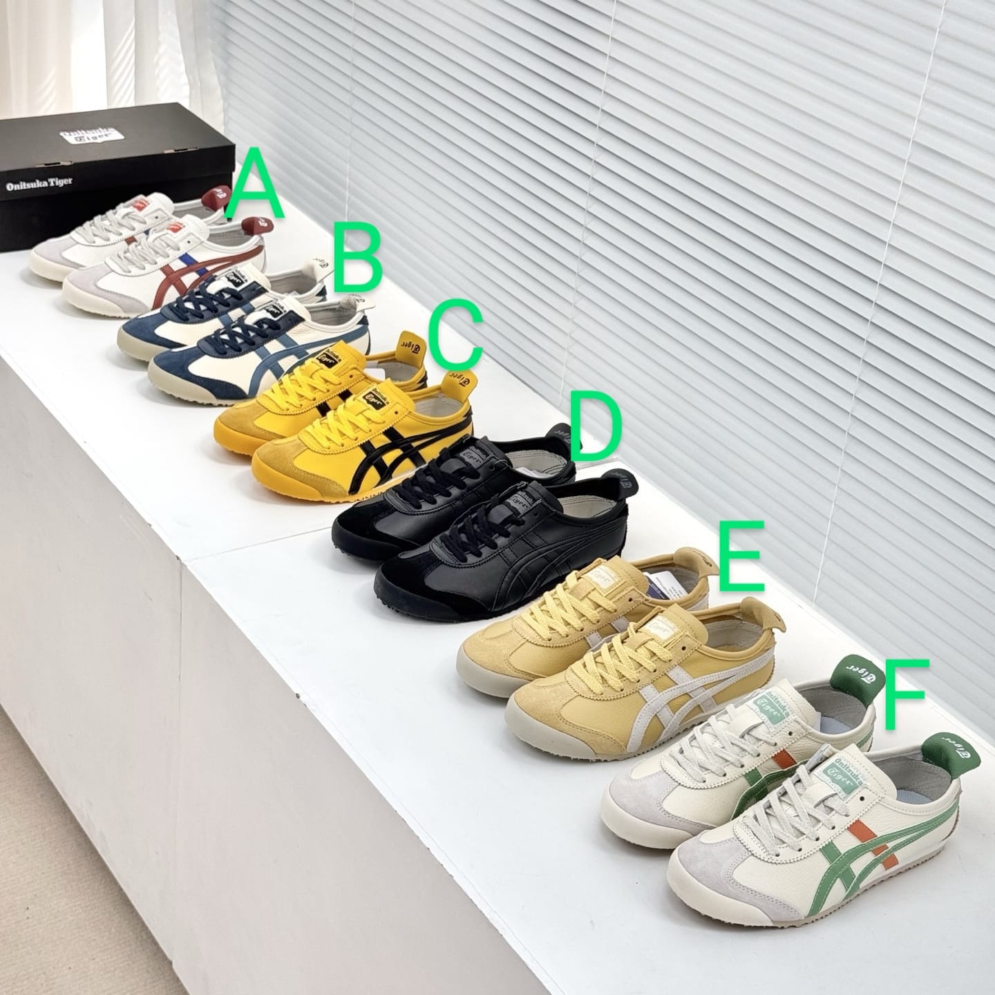 🌸Tiger 新款小牛皮休閒板鞋 | 預訂約3-4星期(自行備註顏色及尺寸)